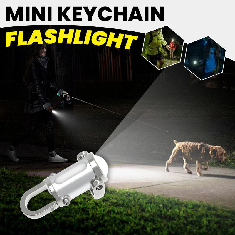 Mini Portable Flashlight 1200lm – Type-C Rechargeable & Waterproof