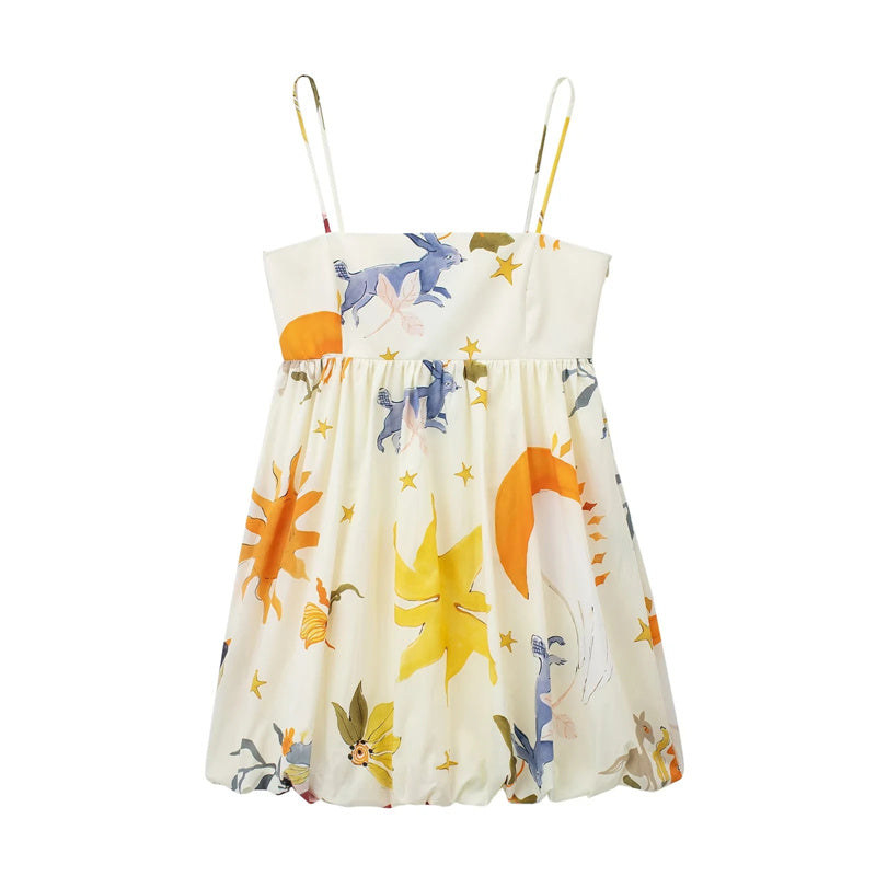 Summer Ruched Slip Dress