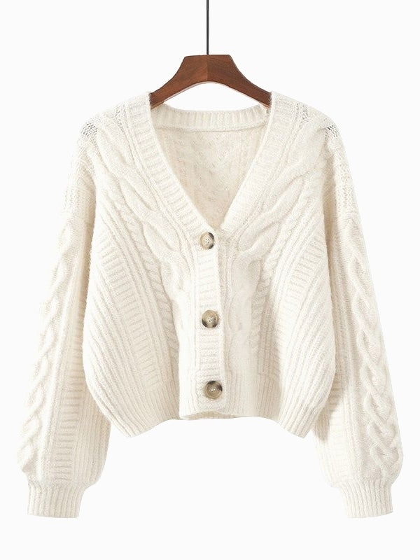 Knit Cardigan Sweater