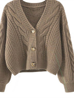 Knit Cardigan Sweater