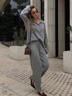 Cardigan and Pants Set