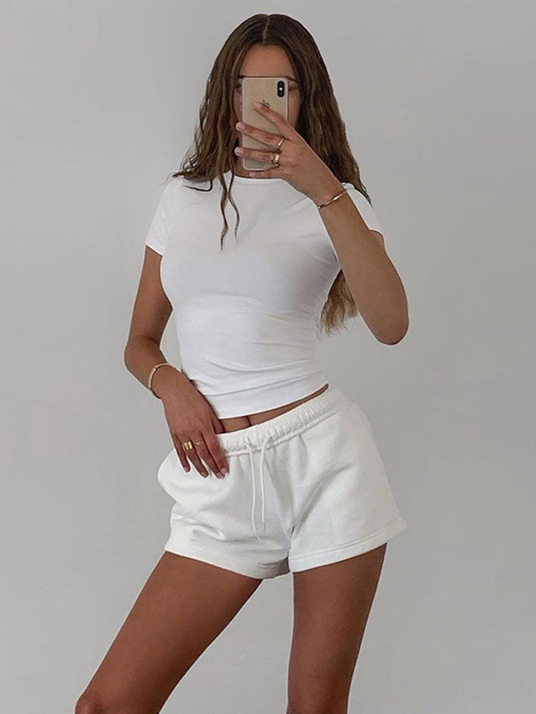 Casual Crop Tee