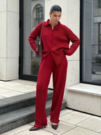 Cardigan and Pants Set