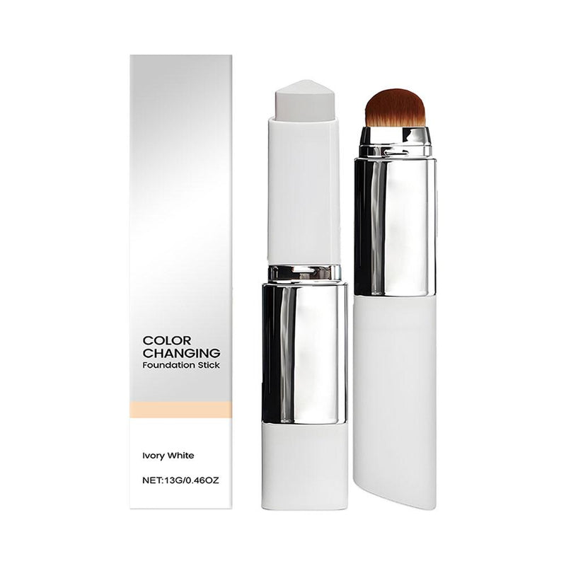 Color-Changing 2-in-1 Foundation Stick – Hydrating, Brightening & Matte Finish