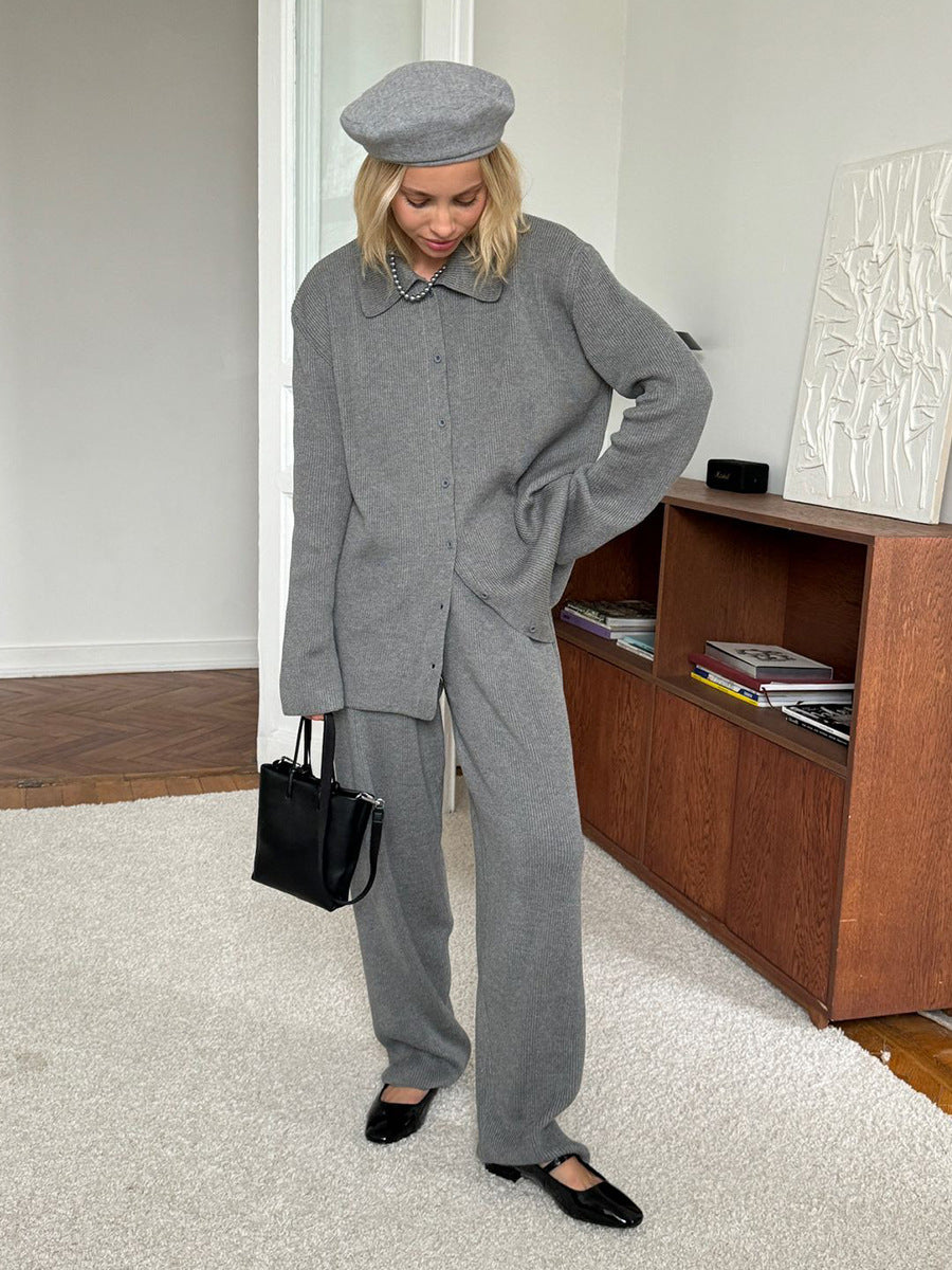 Cardigan and Pants Set