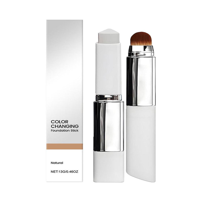 Color-Changing 2-in-1 Foundation Stick – Hydrating, Brightening & Matte Finish
